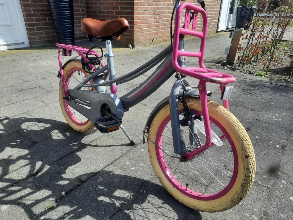Leuke kinderfiets., Fietsen en Brommers, Fietsen | Meisjes, Ophalen of Verzenden, Gebruikt, 16 inch