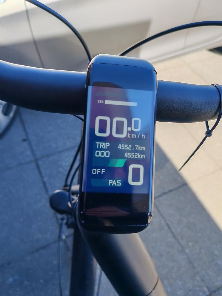 Tenway CGO 800S zwart 2023, Zo goed als nieuw, 47 tot 51 cm, 30 tot 50 km per accu, Ophalen