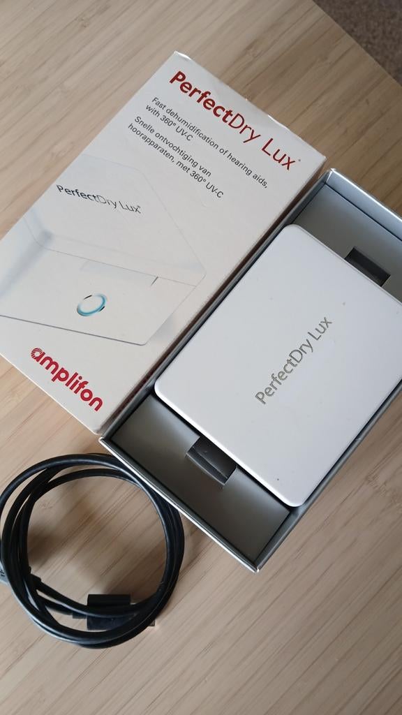 Perfect dry lux ontvochtiger voor gehoorapparaat, Ophalen of Verzenden