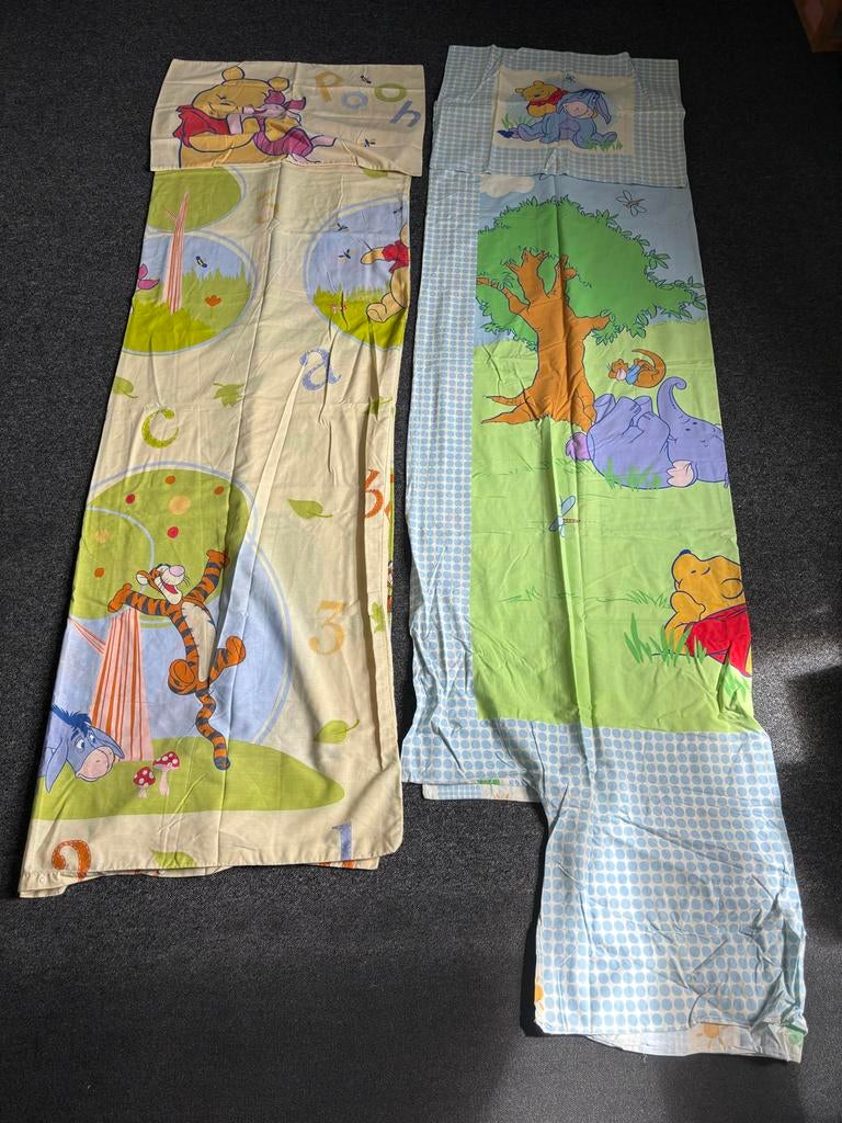 Dekbedovertrek Winnie de Poeh en Teigetje, Gebruikt, Dekbedovertrek, Ophalen of Verzenden, Overige kleuren