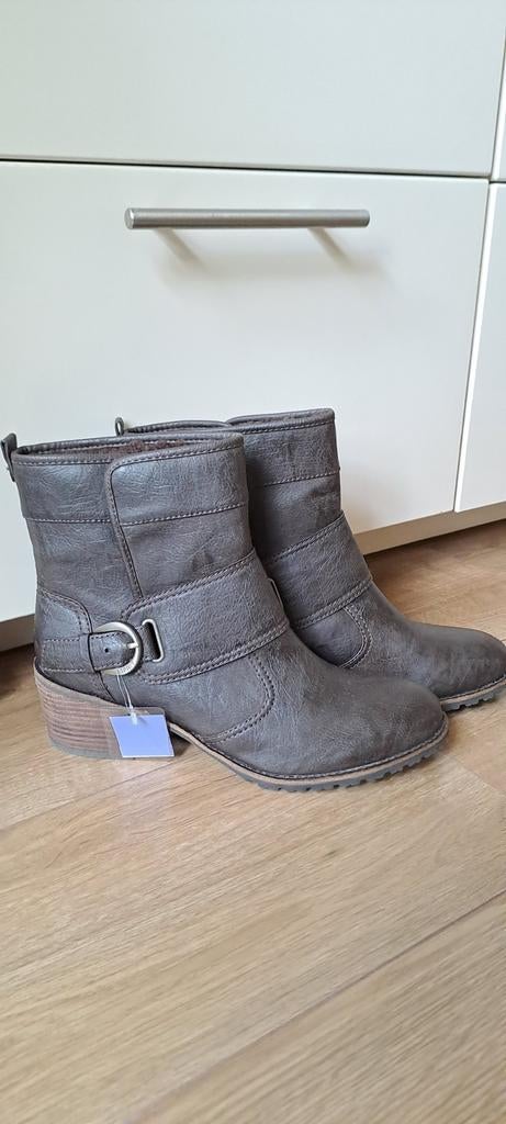 Nieuwe dames enkellaarsjes Esprit maat 41, Bruin, Lage of Enkellaarzen, Nieuw, Ophalen of Verzenden