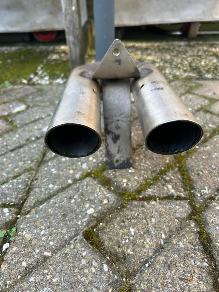 Originele Yamaha TZR 50 uitlaat met unieke demper, Fietsen en Brommers, Ophalen of Verzenden, Gebruikt, Uitlaat, Yamaha