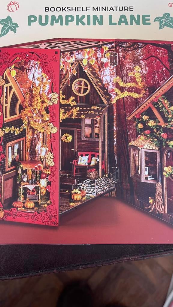 Miniatuur bouw/pakket bookshelf, Gebouwen, Nieuw, Educatief, Knutselwerk