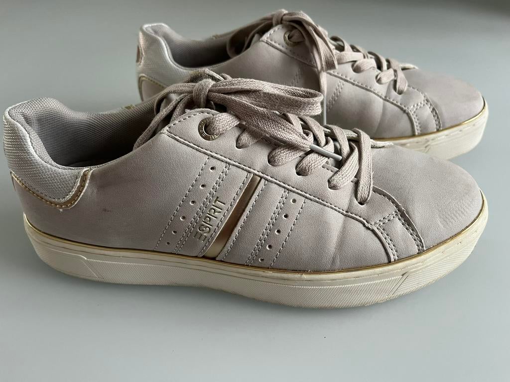Esprit beige sneakers maat 39, Kleding | Dames, Beige, Ophalen of Verzenden, Sneakers of Gympen, Zo goed als nieuw
