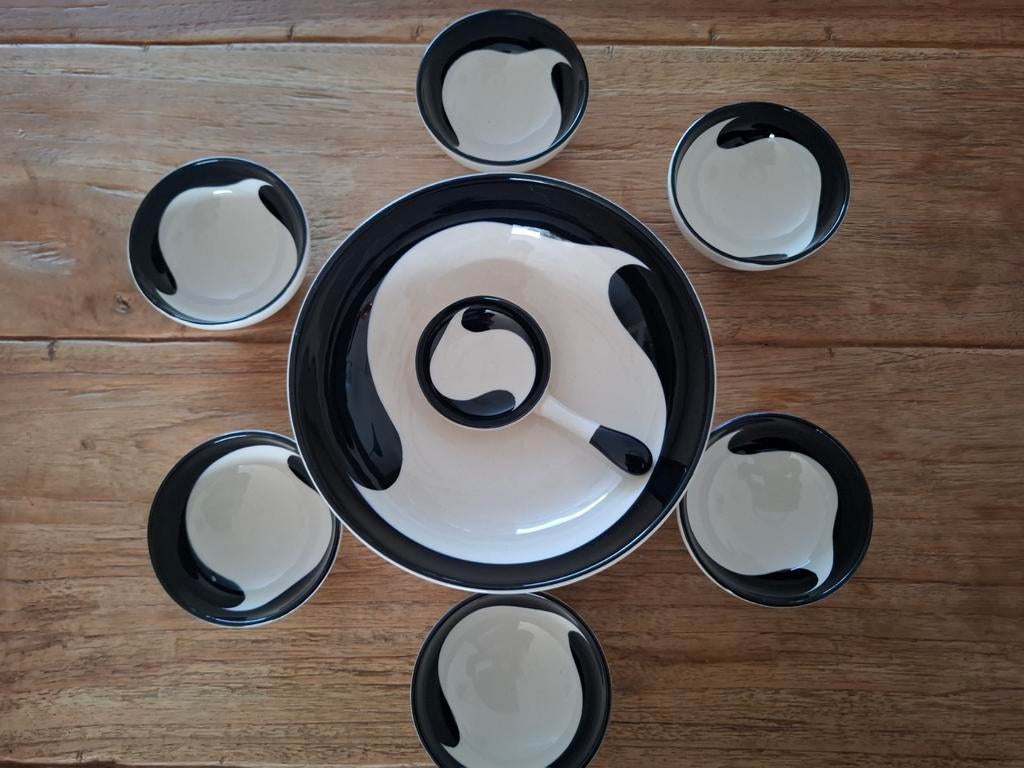 Flora Gouda Holland pindaset Elite, Antiek en Kunst, Ophalen of Verzenden