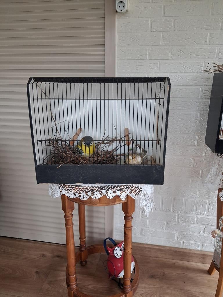 Vogelkooi, Ophalen, Gebruikt, Metaal, Vogelkooi