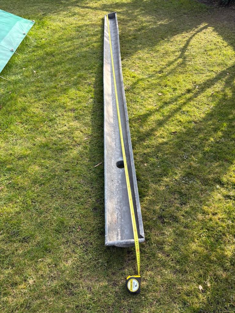 Zinken Mastgoot  gebruikt, Ophalen, Gebruikt, 2 tot 4 meter, 20 tot 40 mm