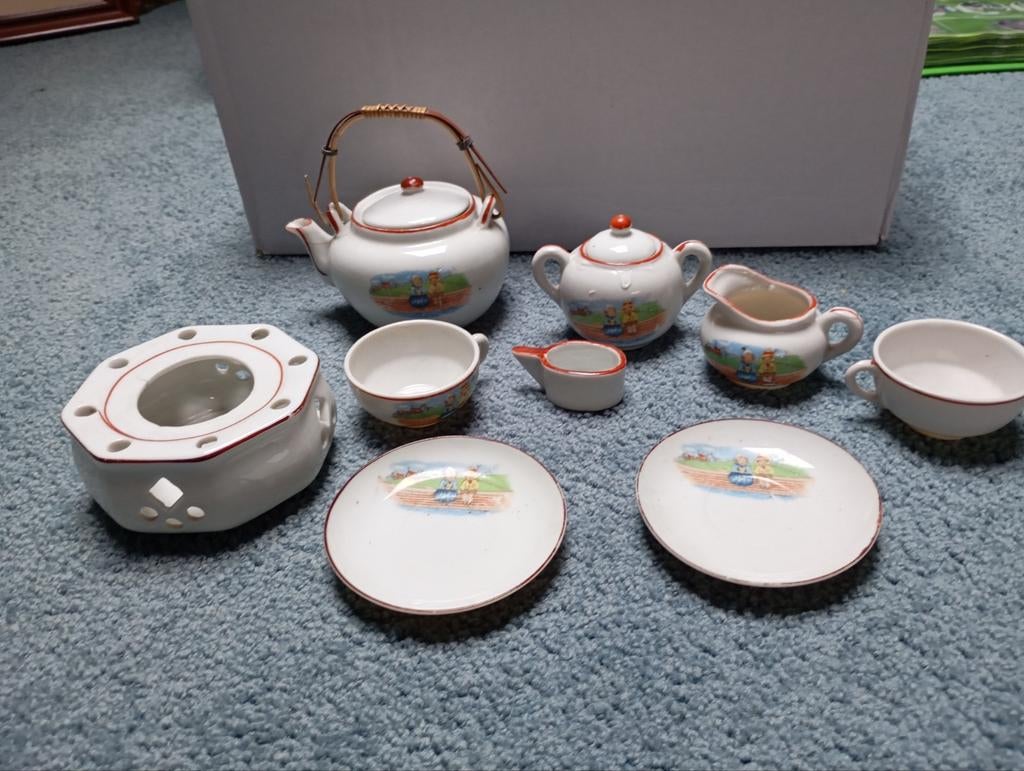 Vintage Kinderservies Made in Holland, Ophalen of Verzenden