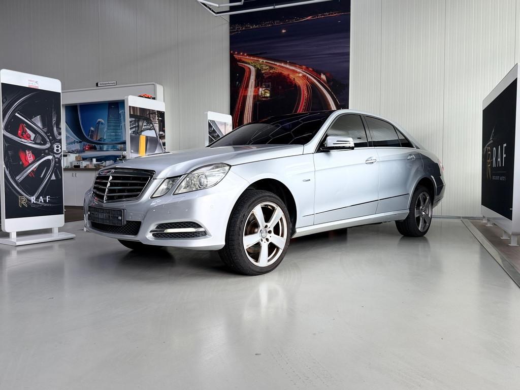 Mercedes-Benz E-klasse 350 CGI Elegance 4-Matic,export, Auto's, Automaat, Gebruikt, Zwart, Leder