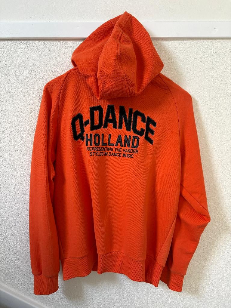 Q-Dance Holland vest, Maat 42/44 (L), Oranje, Ophalen of Verzenden, Onbekend