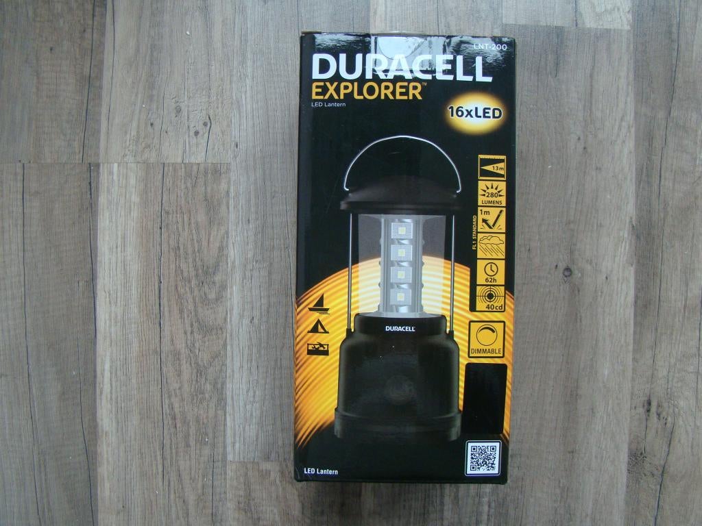 Duracell Lantaarnlamp / 90 lumen / LED / kunststof / NIEUW, Ophalen of Verzenden, Nieuw