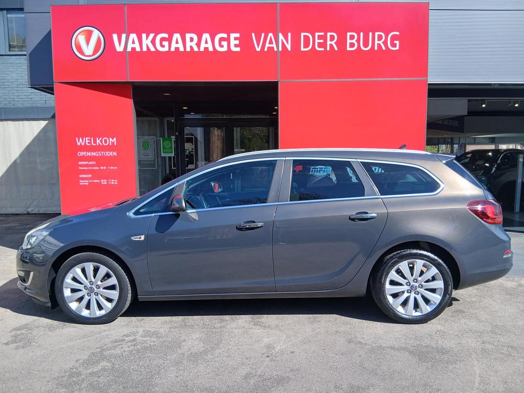 Opel Astra Sports Tourer 1.4 Turbo Cosmo, Gebruikt, Zwart, 4 cilinders, Origineel Nederlands