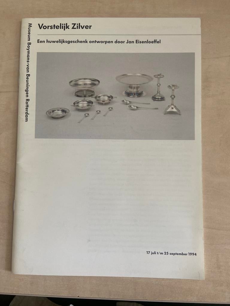Vorstelijk Zilver - Jan Eisenloeffel Huwelijksgeschenk, Ophalen of Verzenden, Gelezen, Overige onderwerpen