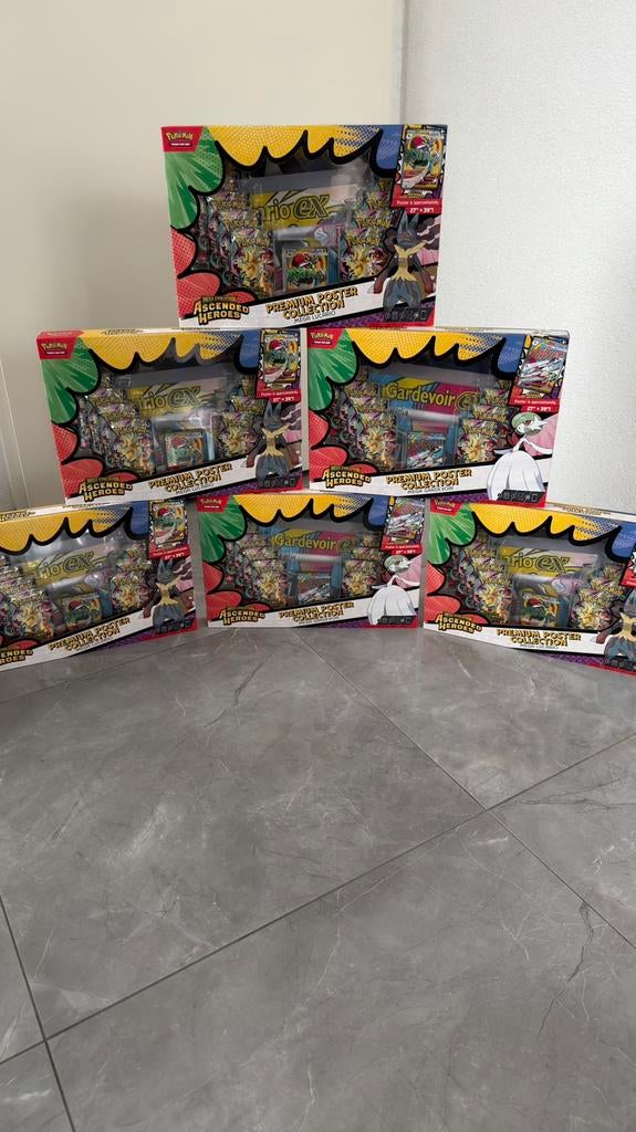 Ascended Heroes Premium Poster Collection: Lucario Gardevoir, Ophalen of Verzenden, Nieuw