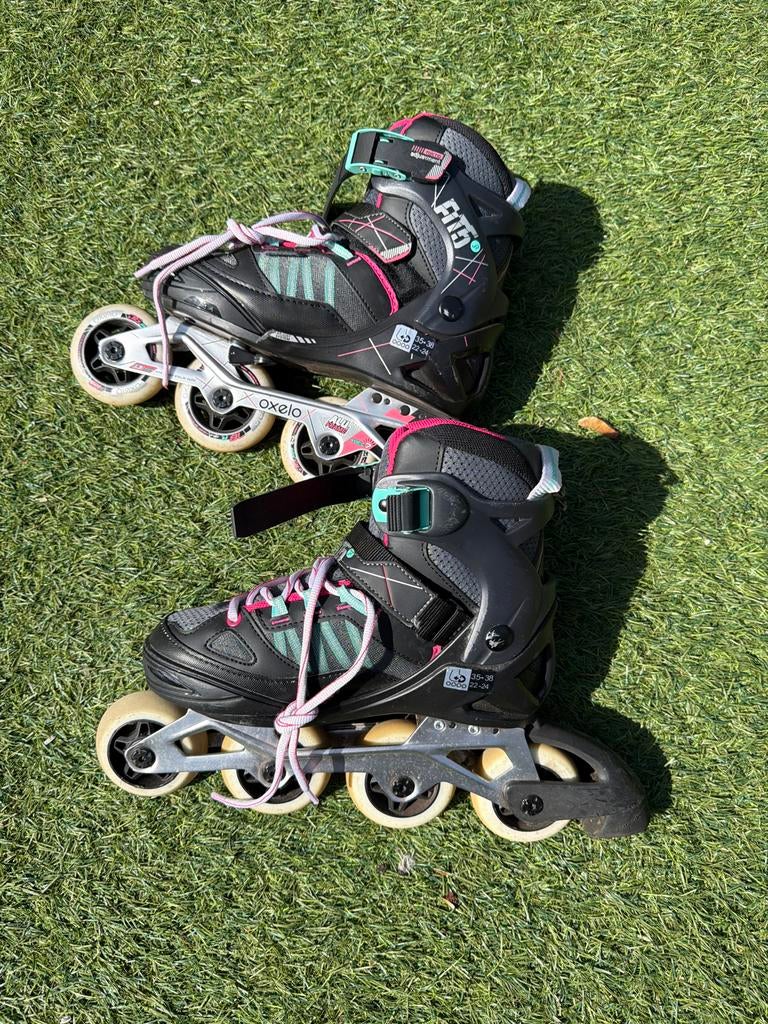 Oxelo skeelers maat 35-38, Overige merken, Kinderen, Ophalen of Verzenden, Inline skates 4 wielen