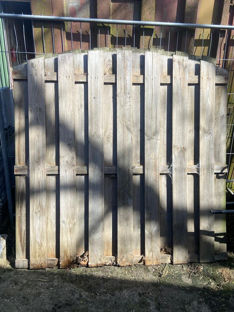 2x schutting., Tuin en Terras, Schuttingen, Ophalen, Minder dan 3 meter, Hout, 1 tot 2 meter