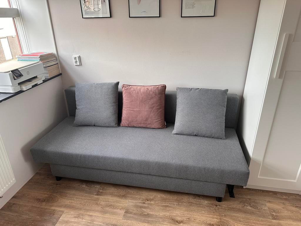 IKEA ÄLVDALEN slaapbank, Huis en Inrichting, Ophalen, Tweepersoons, 140 cm, Zo goed als nieuw