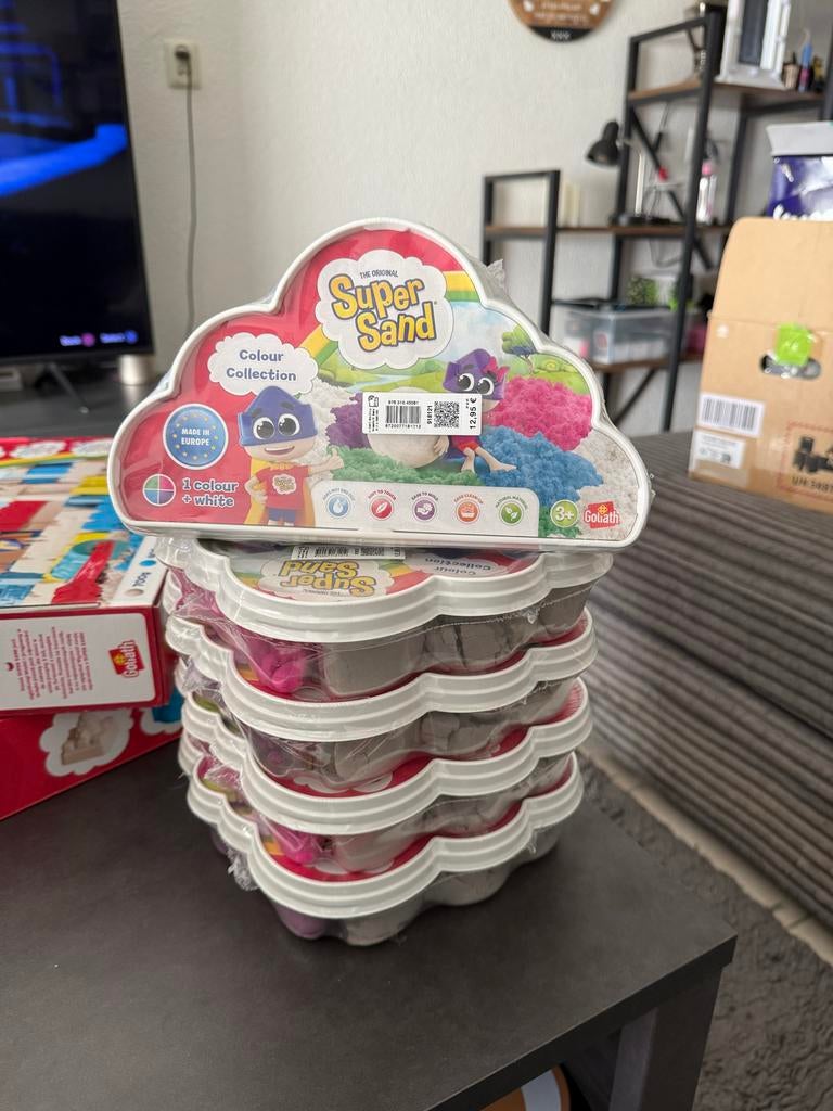 Super Sand Colour Collection nieuw in verpakking, Kinderen en Baby's, Speelgoed | Educatief en Creatief, Ophalen of Verzenden