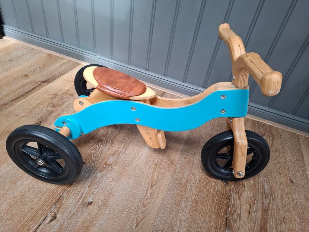 Houten kinder fiets, loopfiets, Ophalen, Overige merken