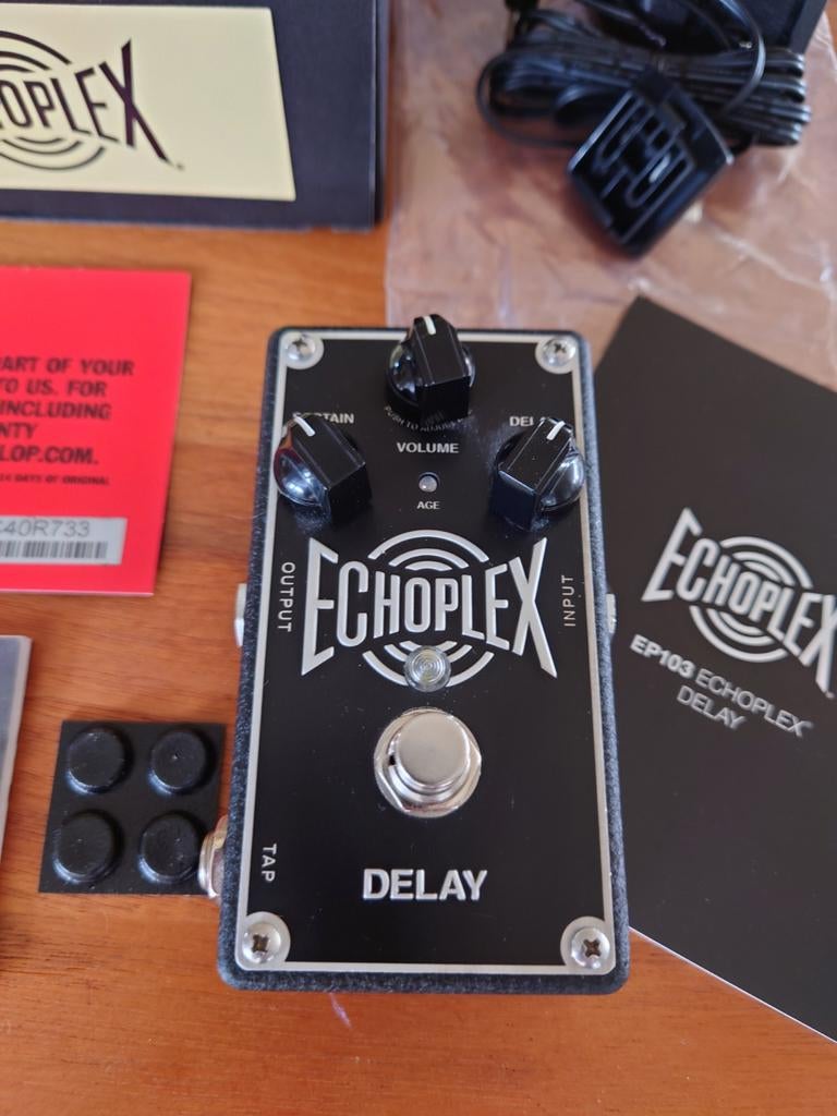 MXR EP103 Echoplex Tape Analoge Delay Nieuw in doos, Muziek en Instrumenten, Effecten, Ophalen of Verzenden, Zo goed als nieuw