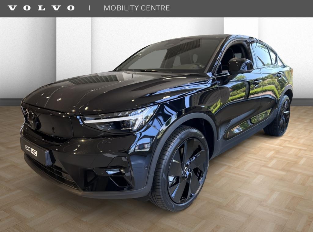 Volvo EC40 Extend. Ultra Black Ed. 82 kWh | DEMO | 20" LMV |, Auto's, Volvo, 0 cilinders, Gebruikt, Zwart, Origineel Nederlands