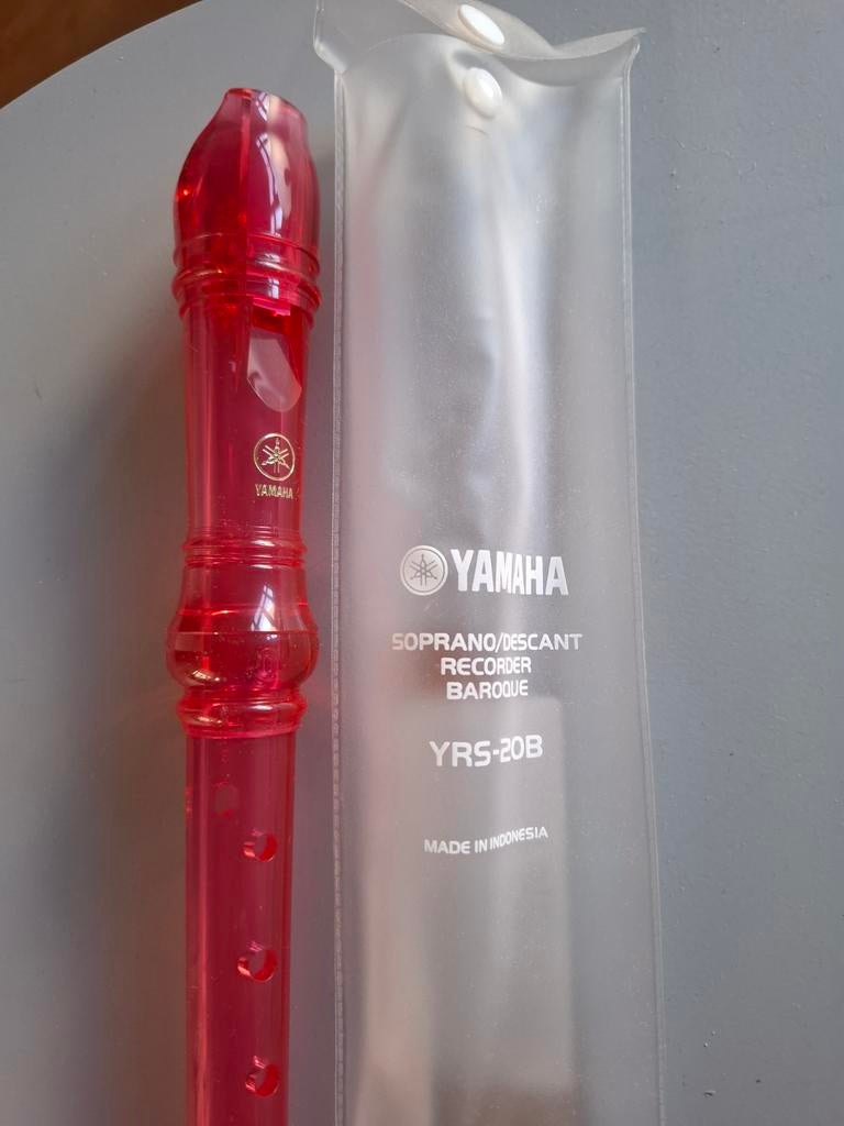 Blokfluit Yamaha voor beginners,  nieuw, Muziek en Instrumenten, Blaasinstrumenten | Blokfluiten, Ophalen of Verzenden, Nieuw