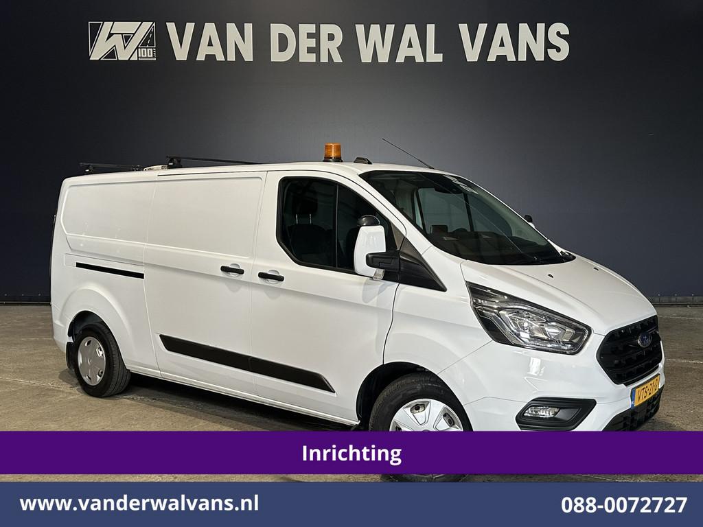 Ford Transit Custom 2.0 TDCI 130pk L2H1 Inrichting Euro6 Air, Voorwielaandrijving, 4 cilinders, 1991 kg, 2800 kg