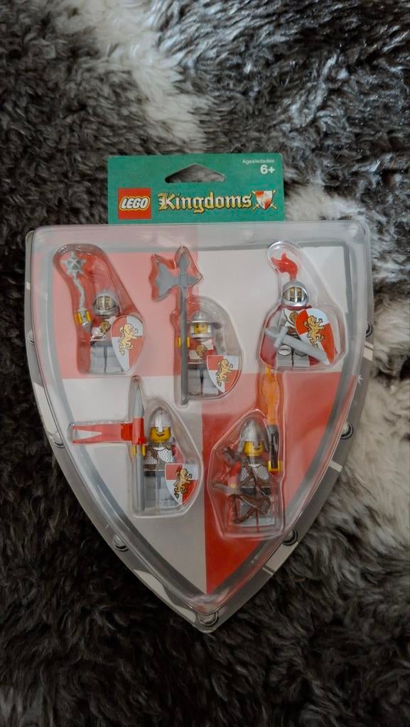 LEGO Kingdoms Ridder Minifiguren Set - Nieuw in Verpakking, Ophalen of Verzenden, Nieuw, Complete set, Lego