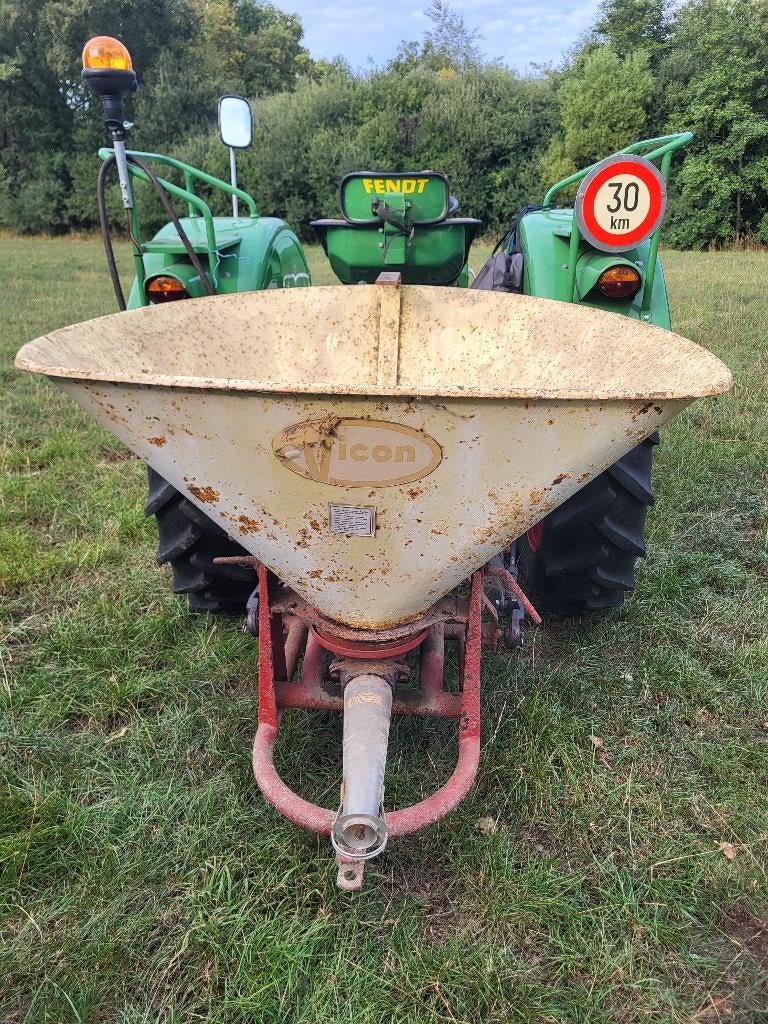 Meststofstooier, Ophalen, Gebruikt