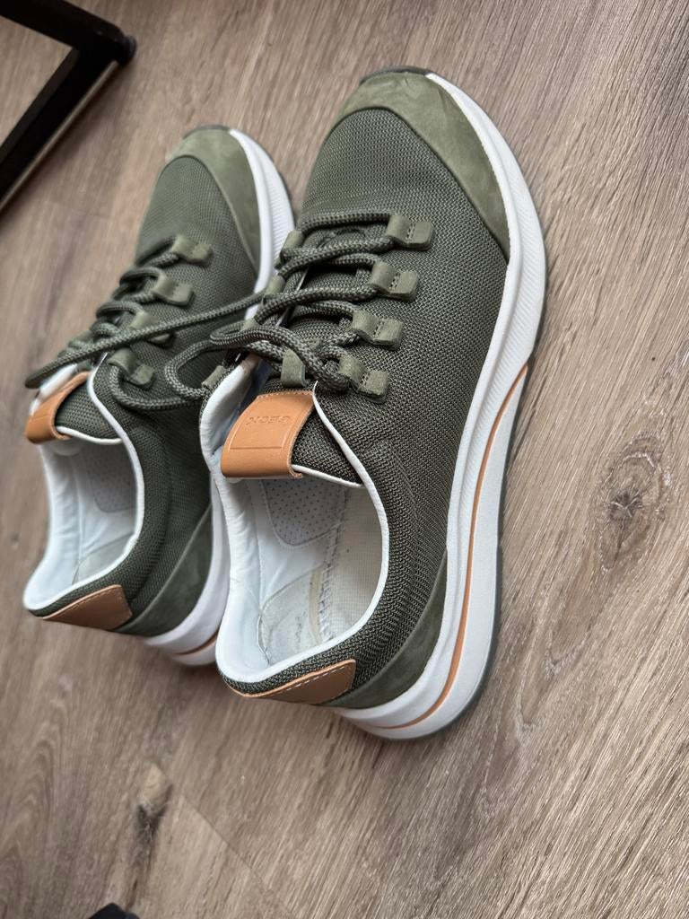 Geox Sneakers - Groen - Maat 41, Ophalen of Verzenden, Zo goed als nieuw, Overige kleuren, Sneakers of Gympen