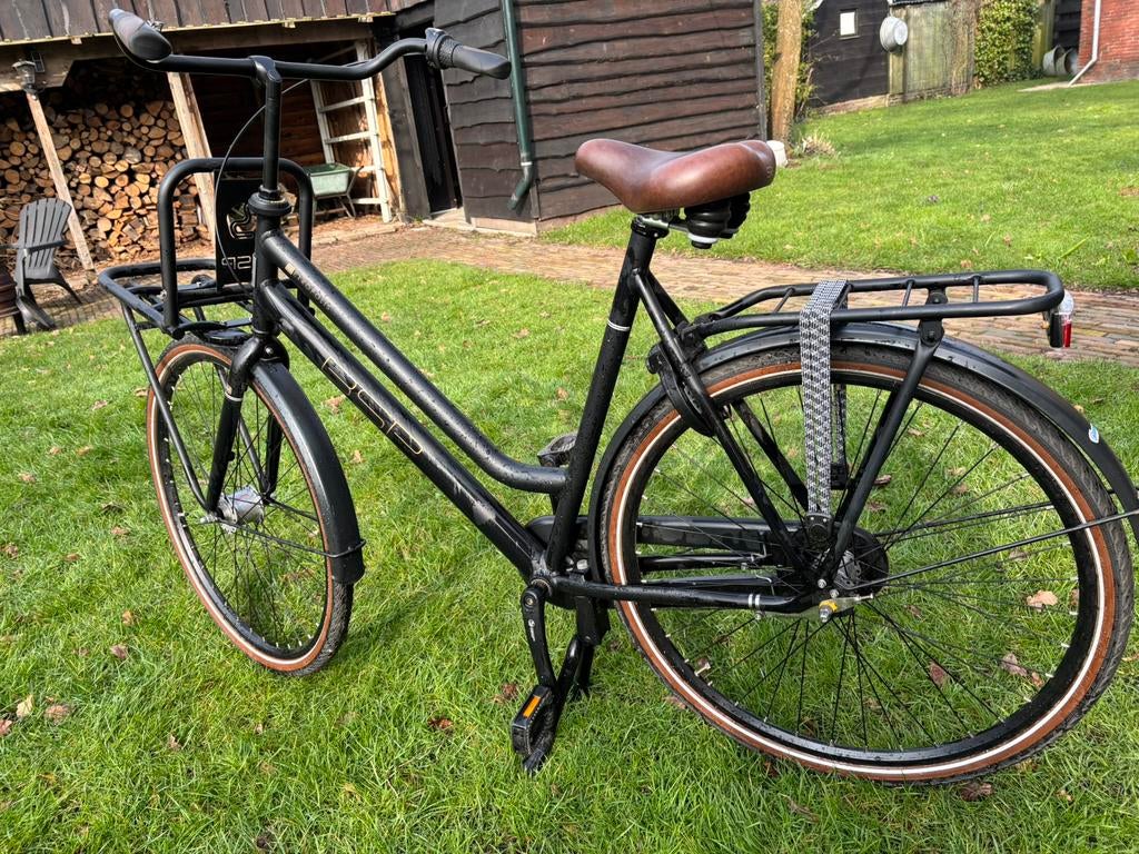 Dames transportfiets BSP Metropolis, 56 cm of meer, Ophalen, Zo goed als nieuw, Versnellingen