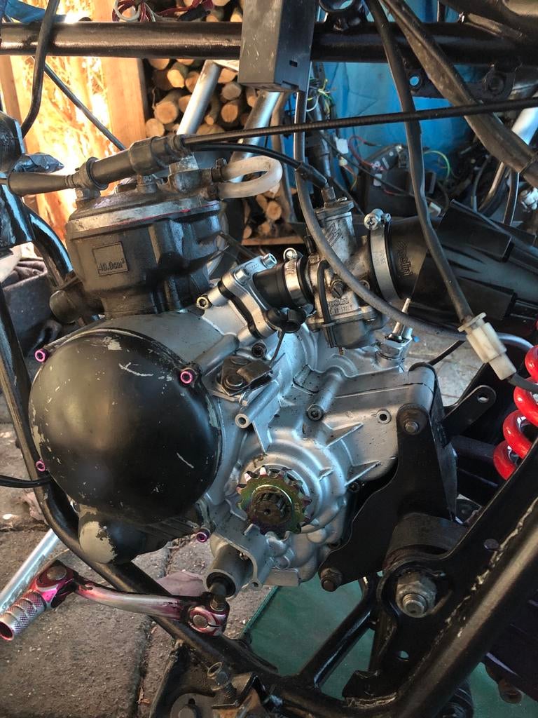 Gereviseerd Am6 blok, Fietsen en Brommers, Brommeronderdelen | Algemeen, Gebruikt, Blok, Ophalen of Verzenden