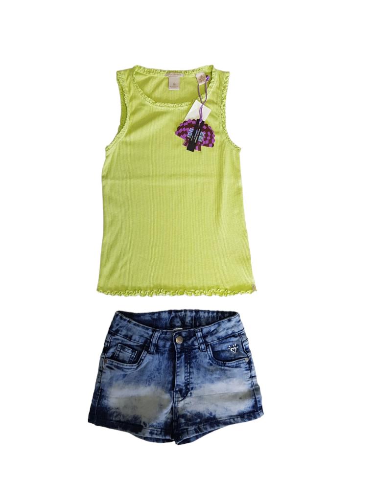 Prachtig lime groen SCOTCH&SODA singlet mt 12/152. NIEUW!, Kinderen en Baby's, Kinderkleding | Maat 152, Nieuw, Shirt of Longsleeve