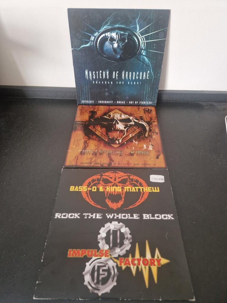 MOH hardcore gabber vinyl. Thunderdome early Bass-D Matthew, Ophalen of Verzenden, Zo goed als nieuw