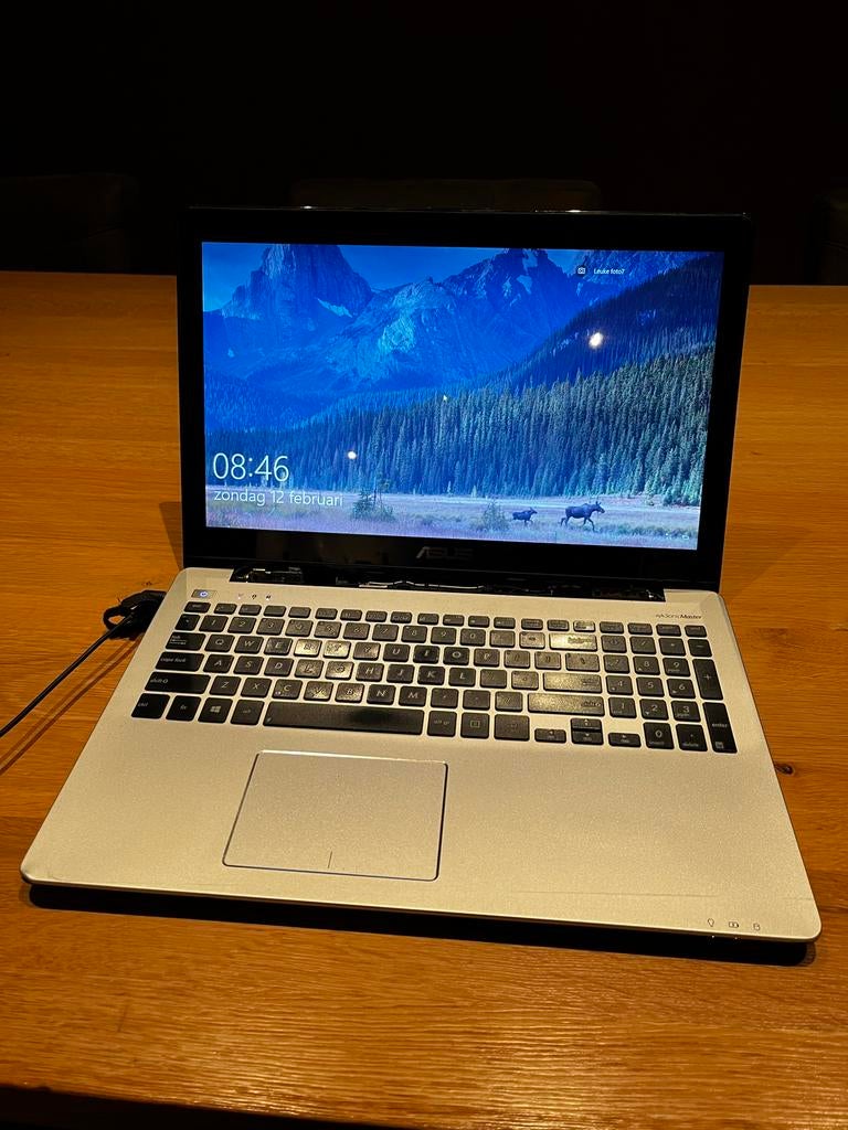 Asus VivoBook S551LB - Defecte accu en scharnier, Computers en Software, Windows Laptops, Gebruikt, HDD, 2 tot 3 Ghz, 8 GB