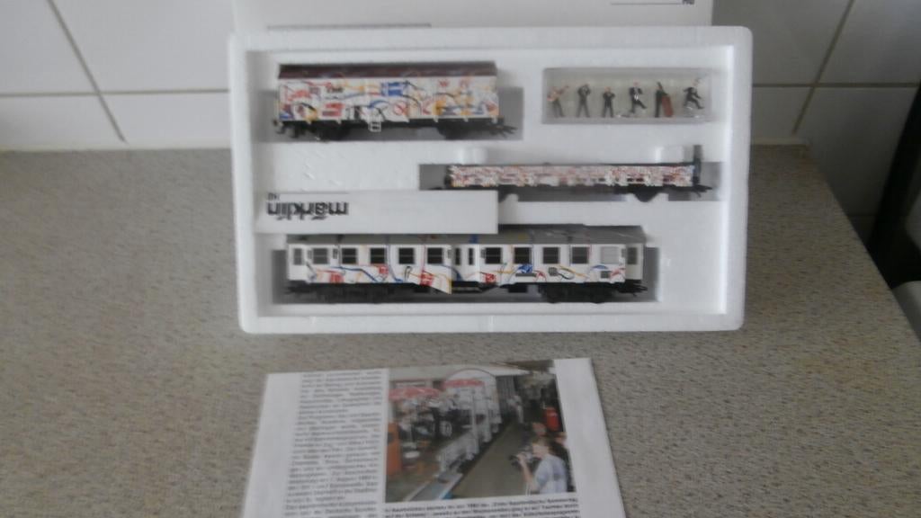 Marklin- Muziek op tournee set je 4503, Wisselstroom, Wagon, Ophalen of Verzenden, Zo goed als nieuw