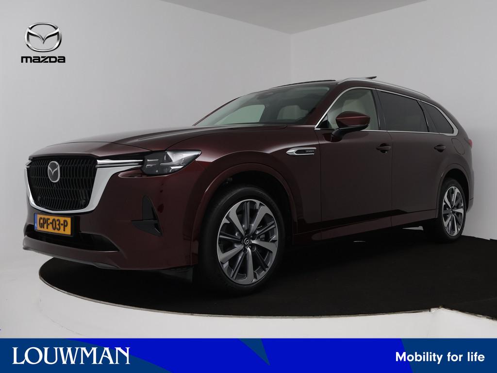 Mazda CX-80 2.5 e-SkyActiv PHEV Takumi Plus 6p. | *Demo* | L, Auto's, Mazda, 12 maanden, Euro 6, 4 cilinders, CX-80