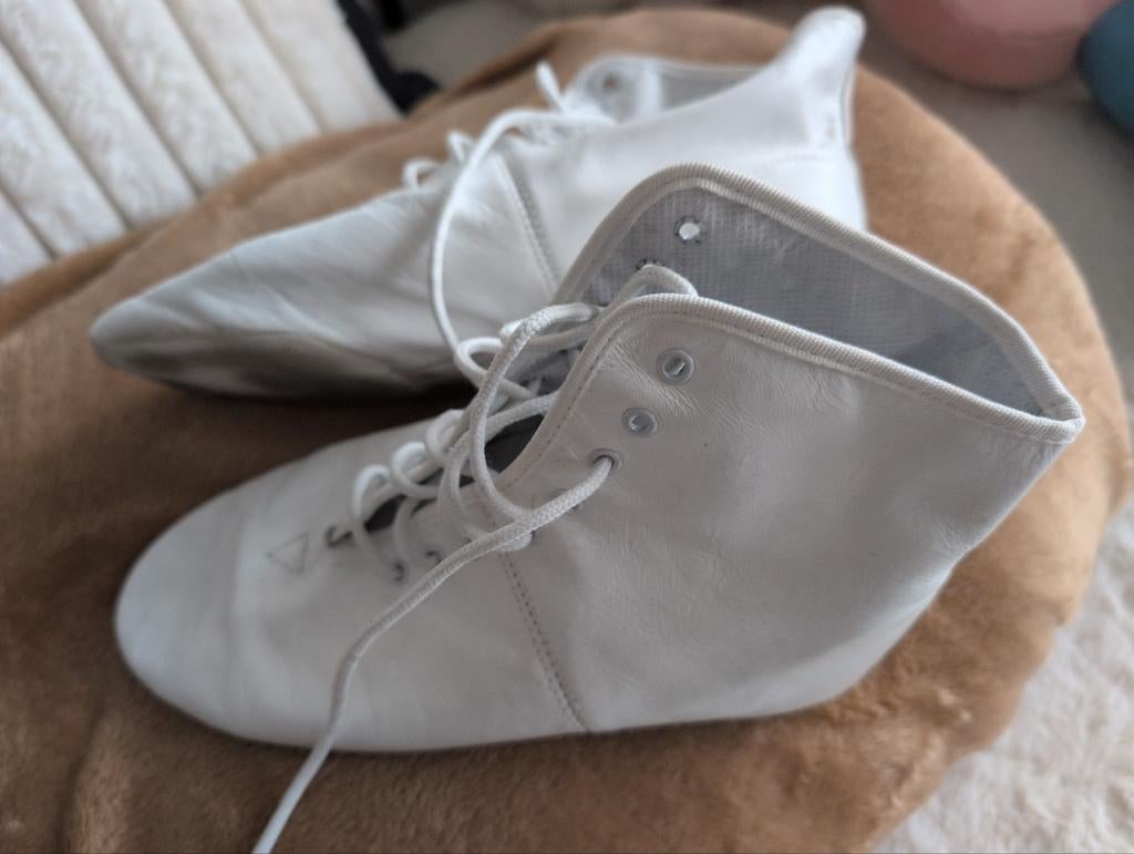 Witte dansschoenen / jazzschoenen, Ophalen of Verzenden, Gebruikt, Schoenen
