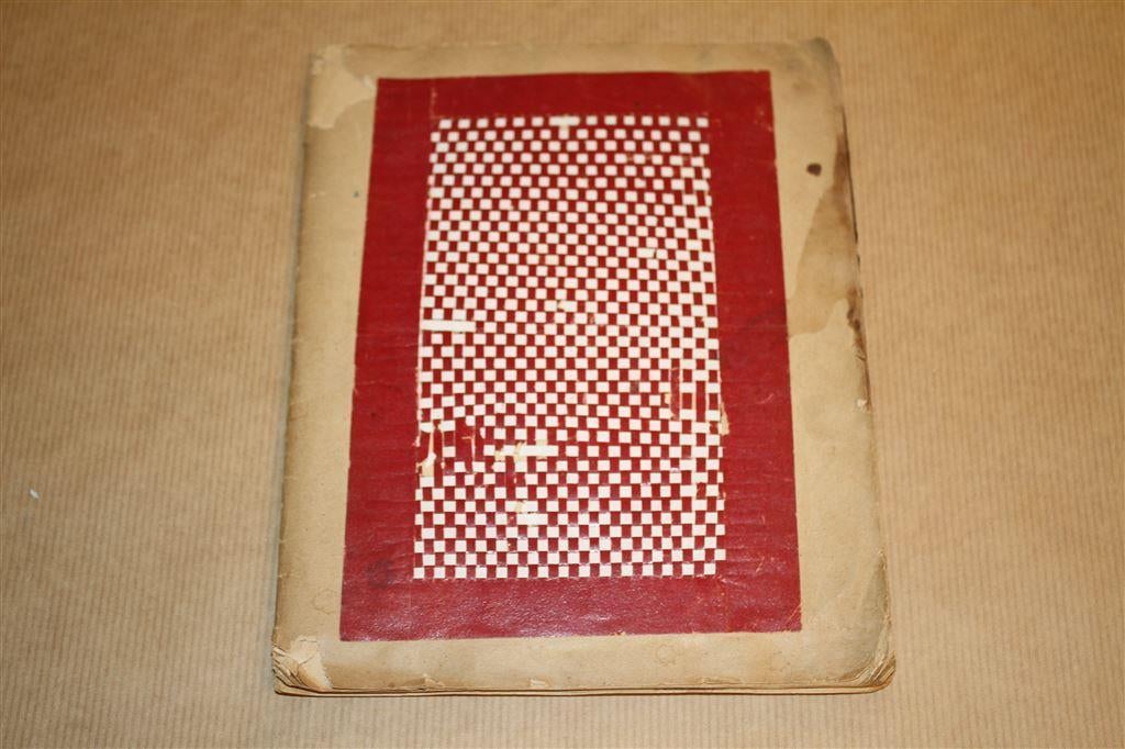 Oud schrift met poesieplaatjes, reclamekaartjes - Ca 1900 !, Ophalen of Verzenden