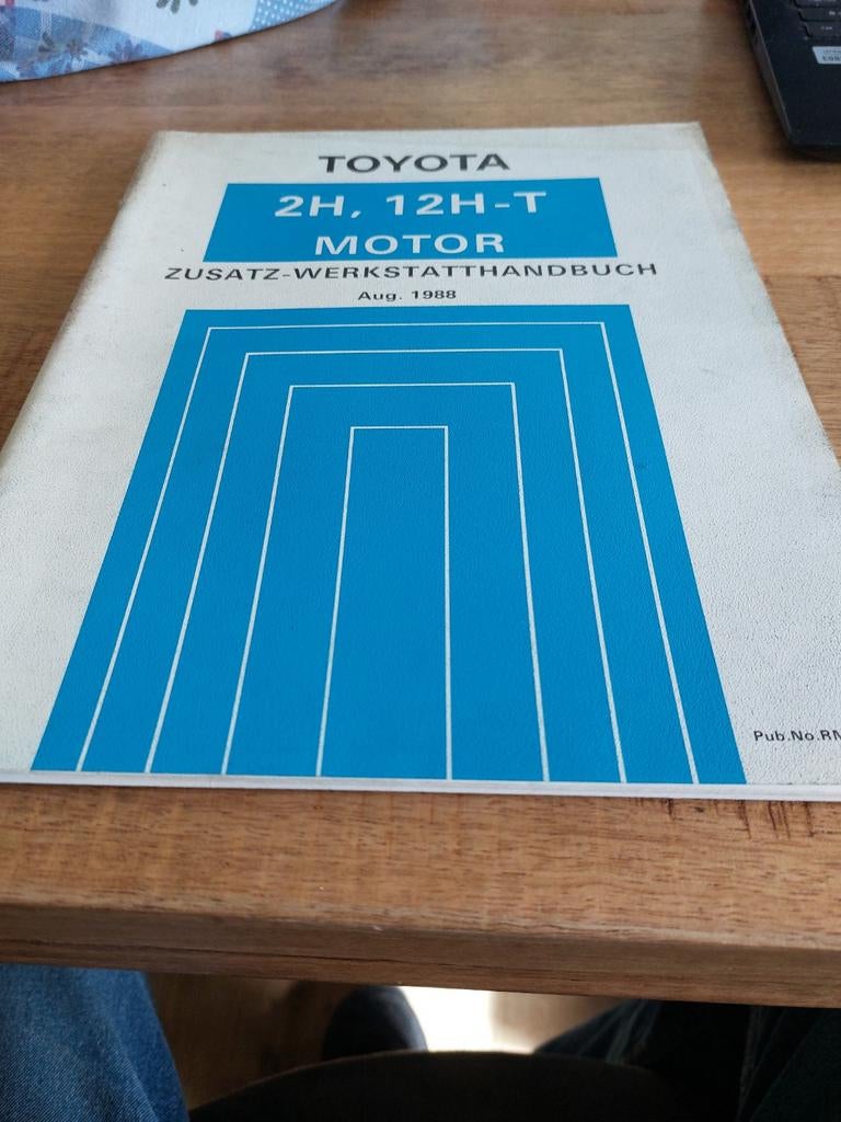 WERKSTATTHANDBUCH TOYOTA 2H 12H-T MOTOR LANDCRUISER HJ60,61, Ophalen of Verzenden