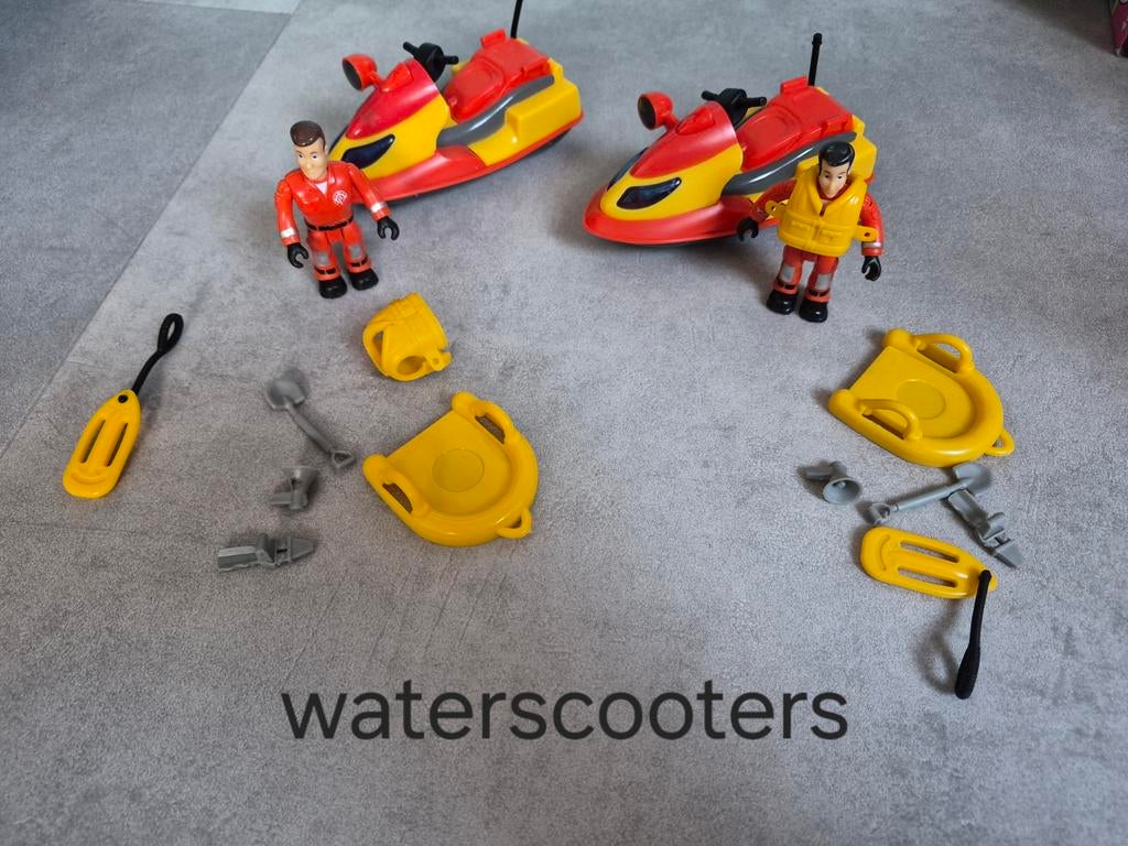 Brandweerman Sam waterscooters, Ophalen of Verzenden