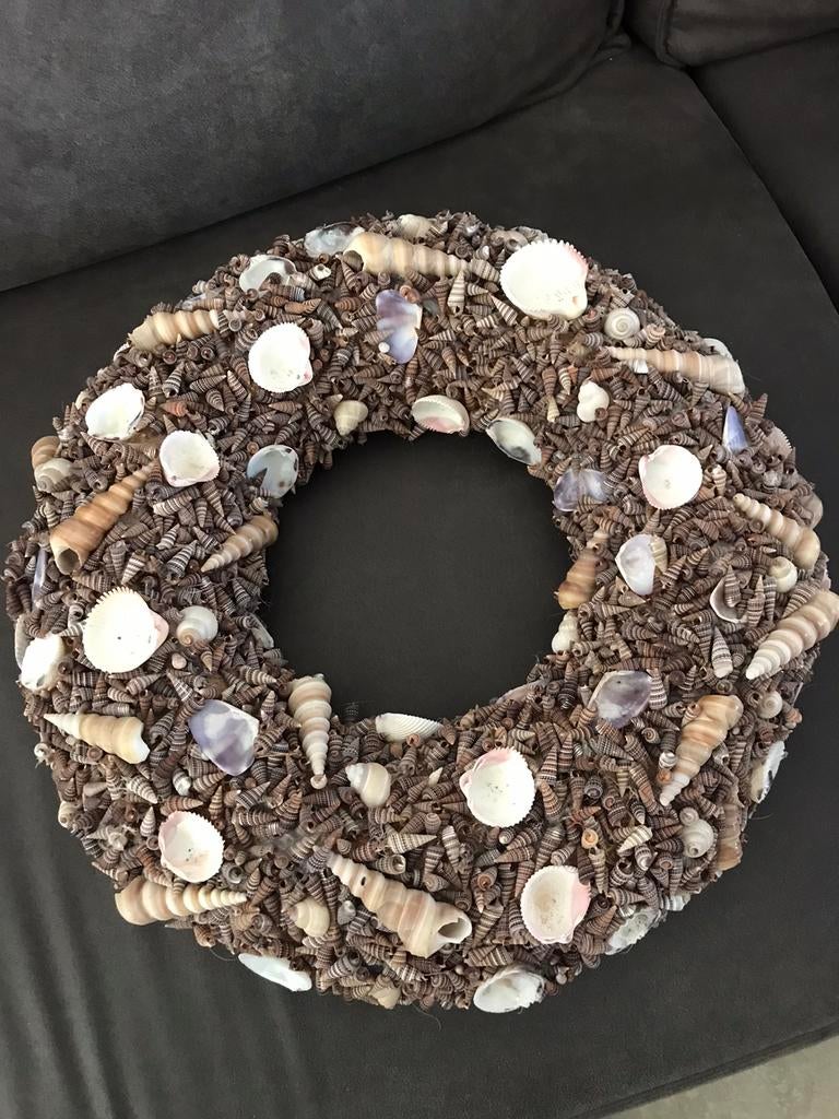 Schelpen krans, Ophalen of Verzenden, Zo goed als nieuw