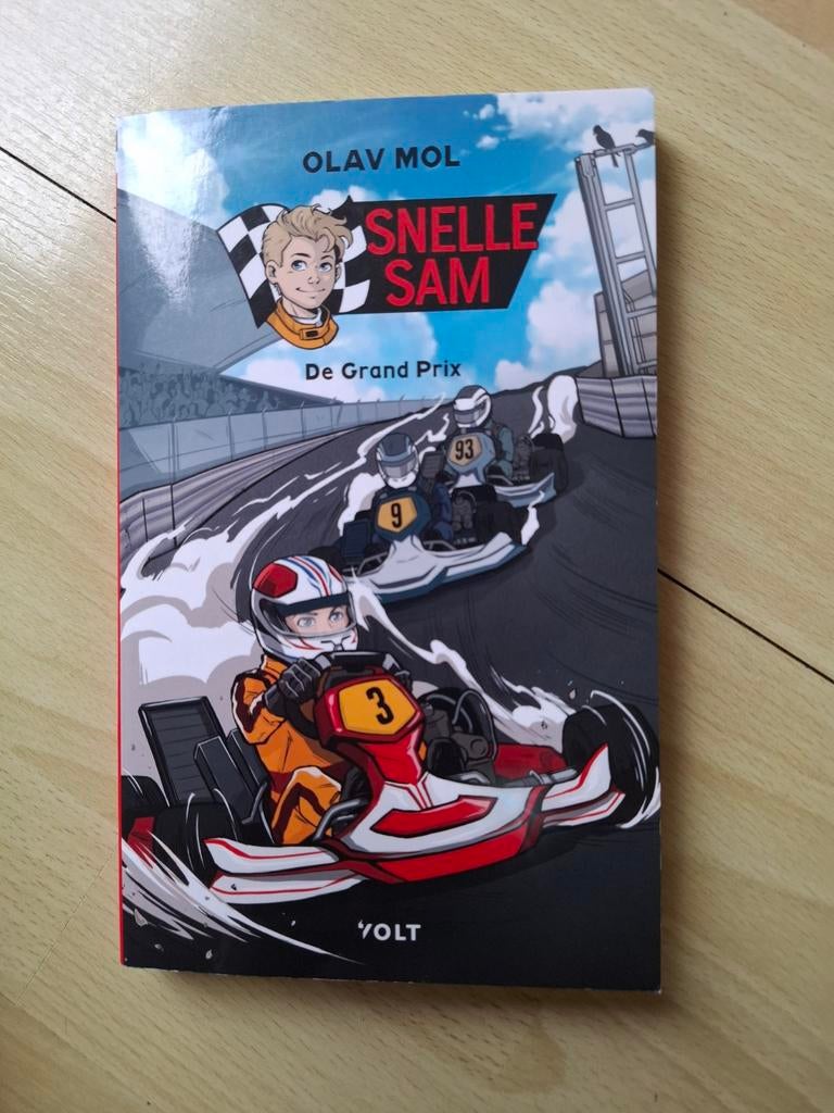 Olav Mol Snelle Sam De grand Prix, Boeken, Eén stripboek, Ophalen of Verzenden, Zo goed als nieuw