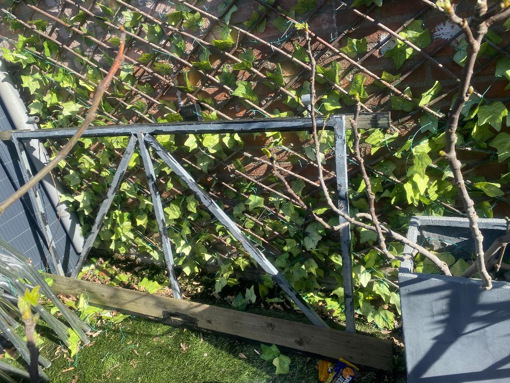 Tuindeur frame, Ophalen, Gebruikt, Minder dan 100 cm, Draaipoort