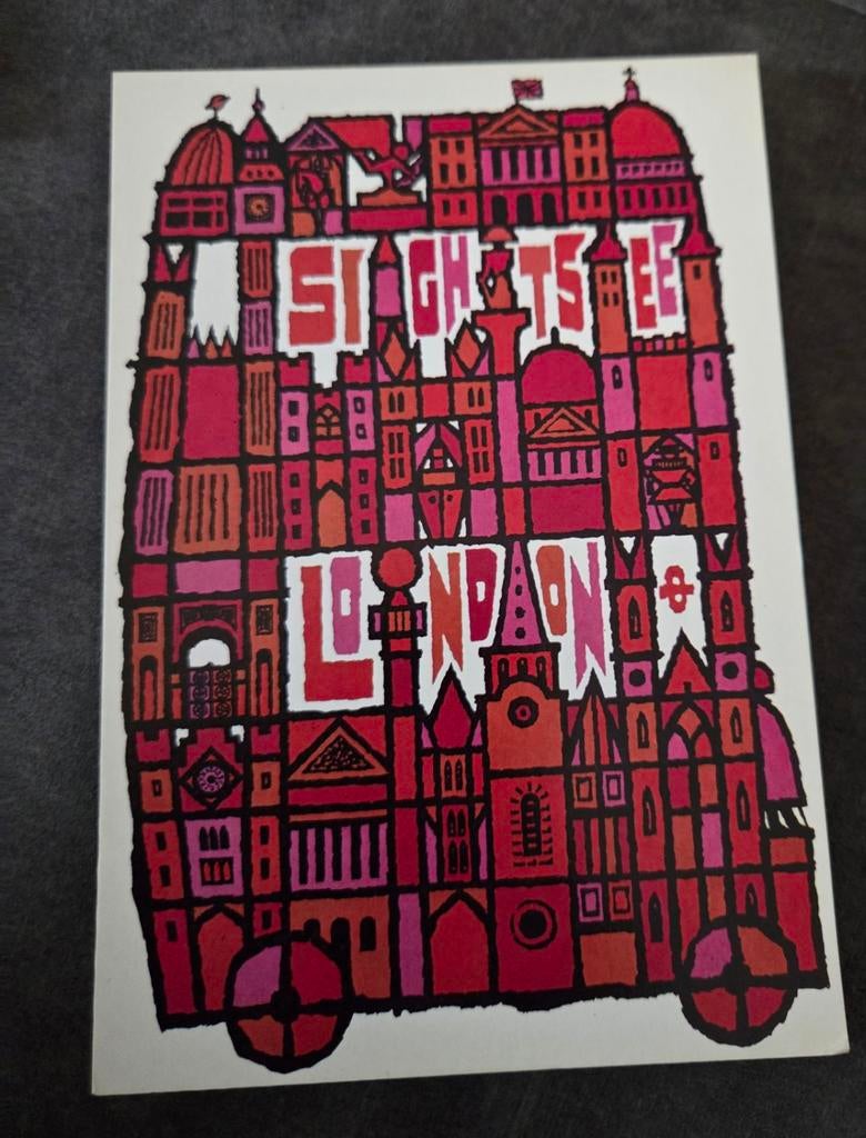 Sightsee London - Abram Games, Verzenden, 1980 tot heden, Ongelopen, Overige thema's