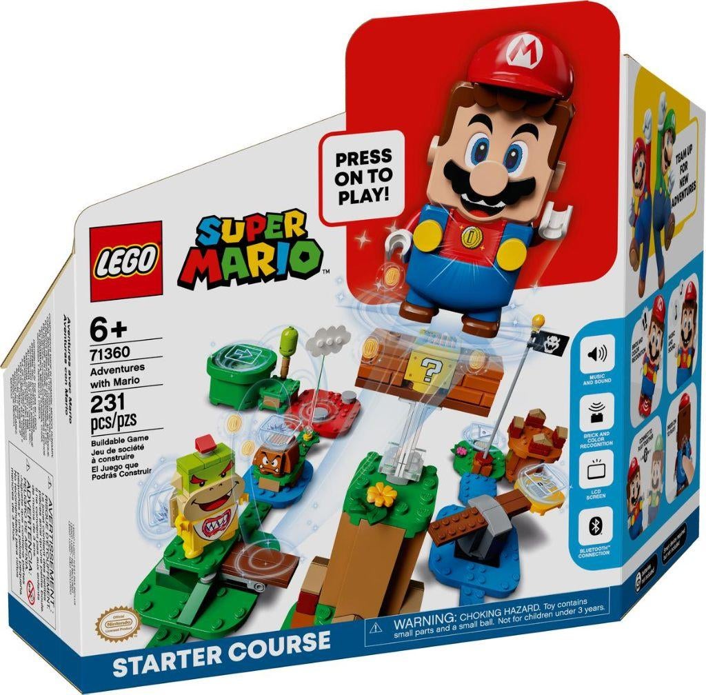 Lego Super Mario - 20 pakketen en accessoires, Ophalen, Nieuw, Complete set, Lego
