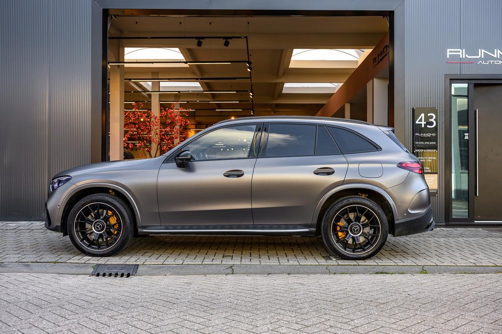 Mercedes-Benz GLC-klasse 400e 4MATIC AMG Line Night Pakket |, Auto's, Automaat, Gebruikt, Leder en Stof, Zwart