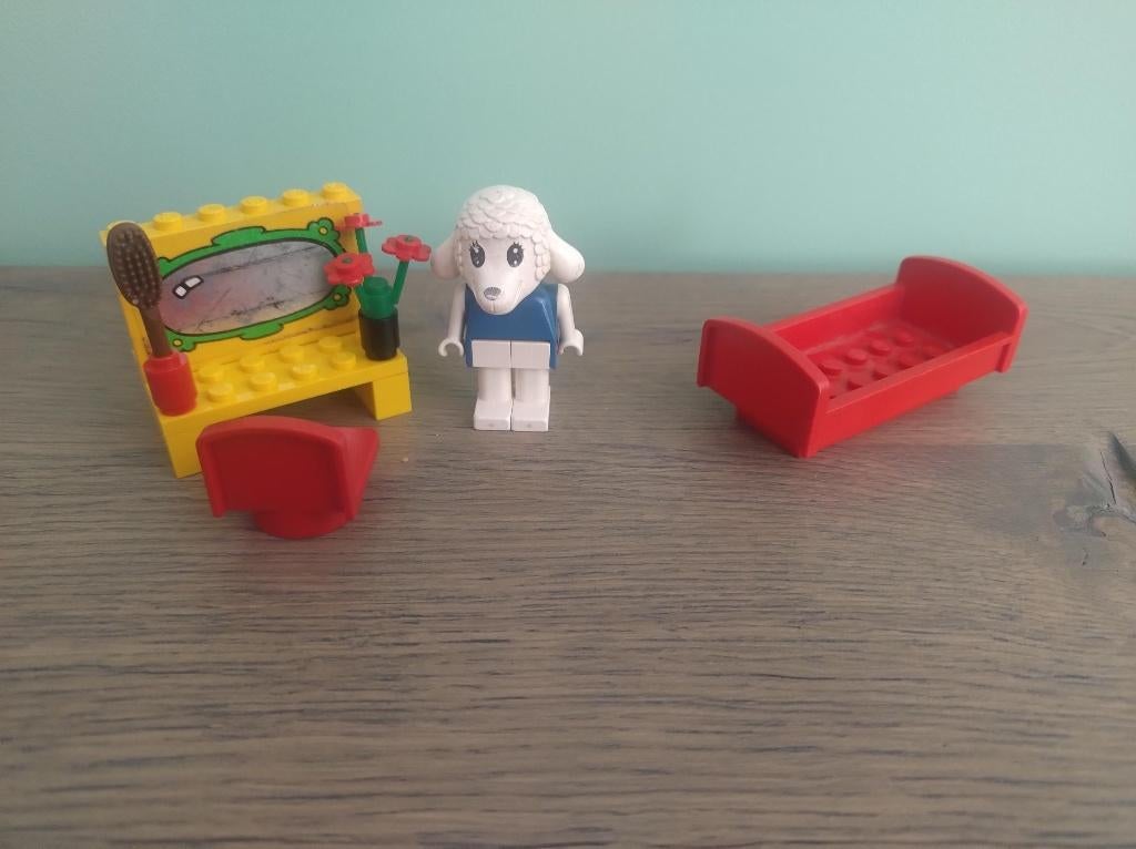 Lego Fabuland 3792 bedroom slaapkamer, Ophalen of Verzenden, Zo goed als nieuw, Complete set, Lego