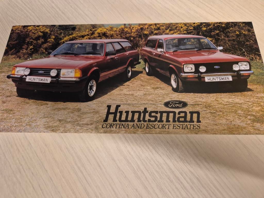 Ford Escort mk2 en Ford Taunus superluxe Huntsman Turnier, Ophalen of Verzenden, Zo goed als nieuw, Ford