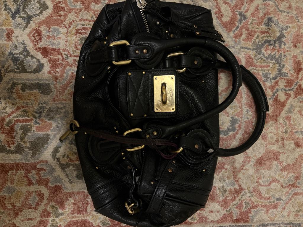 Chloè Paddington Zwart, Sieraden, Tassen en Uiterlijk, Tassen | Damestassen, Ophalen of Verzenden, Zo goed als nieuw, Zwart, Handtas